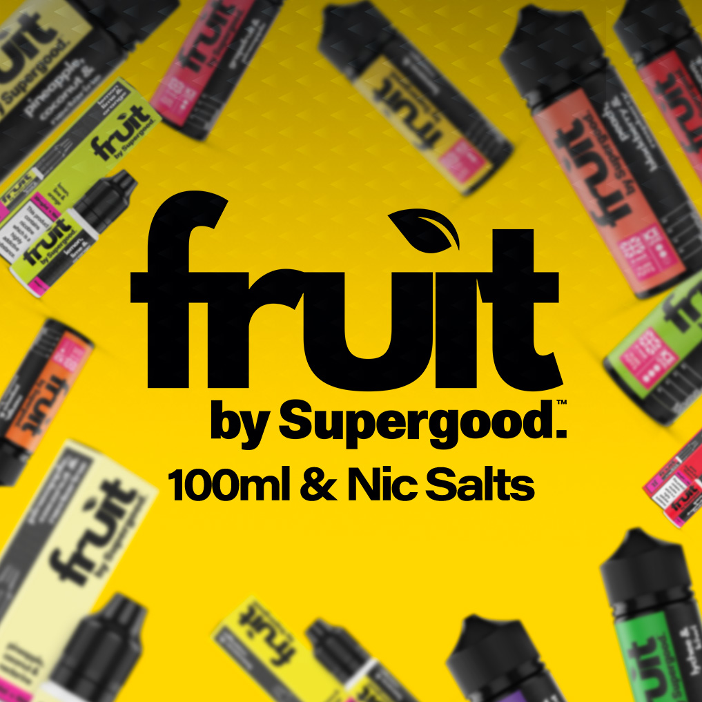 Fruit By Supergood 100ml & Nic Salts 