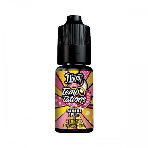 Doozy Vape - Temptations Salts - Banana Split [20mg]