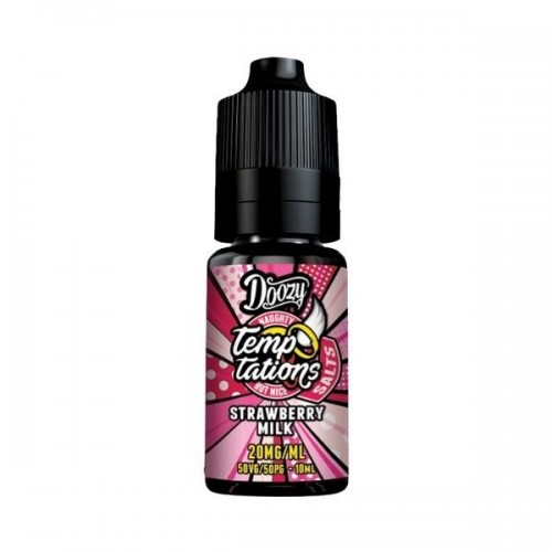 Doozy Vape - Temptations Salts - Strawberry Milk [20mg]
