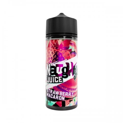 Naughty Juice - 100ml - Strawberry Macaroon