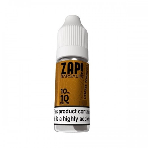 Zap! Bar Salts - Nic Salt - Coffee Tobacco [10MG]