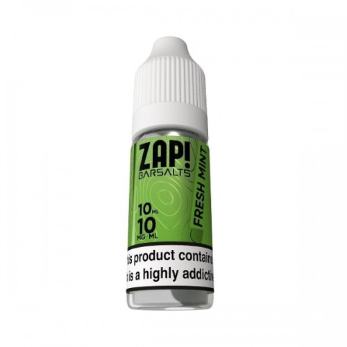 Zap! Bar Salts - Nic Salt - Fresh Mint [10MG]