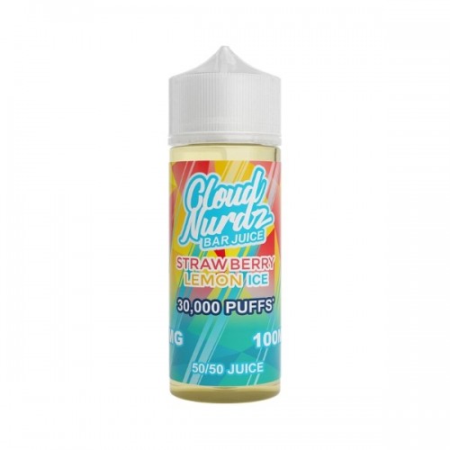 Cloud Nurdz - 100ml - Ice Strawberry Lemon