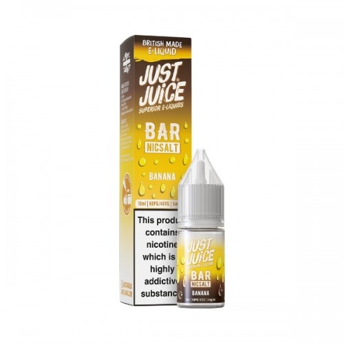 Just Juice Bar Range - Nic Salt - Banana [5MG]