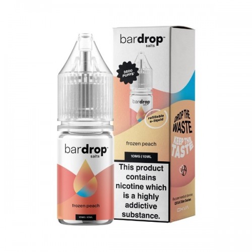 Bar Drop Salts - Nic Salt - Frozen Peach [10MG]