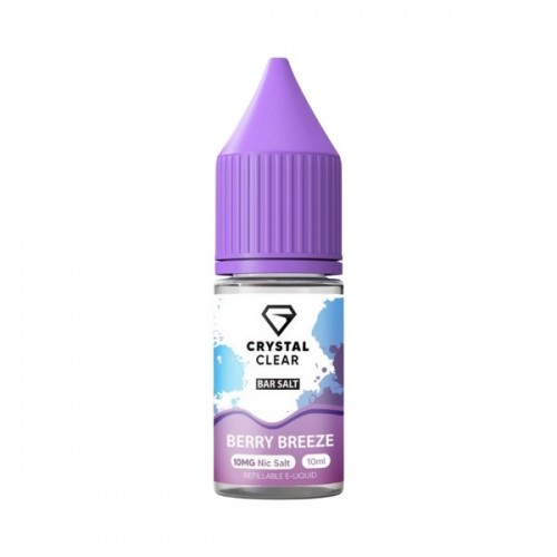 Crystal Clear Bar Salt - Nic Salt - Berry Breeze [10MG]