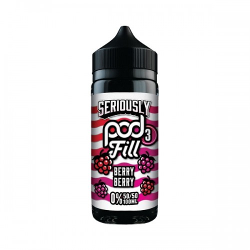Doozy Vape - Seriously Pod Fill 3 - 100ml [Berry Berry]