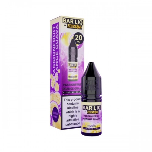 Zeus Juice Bar Liq - Nic Salt - Passionfruit Orange Guava [20MG]