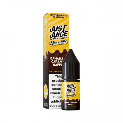 Just Juice Desserts - Nic Salt - Banana & Caramel Waffle [5MG]