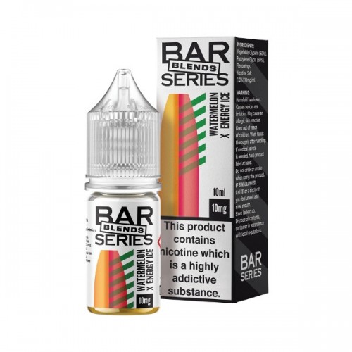 Bar Series Blends - Nic Salt - Watermelon x Energy Ice [10MG]