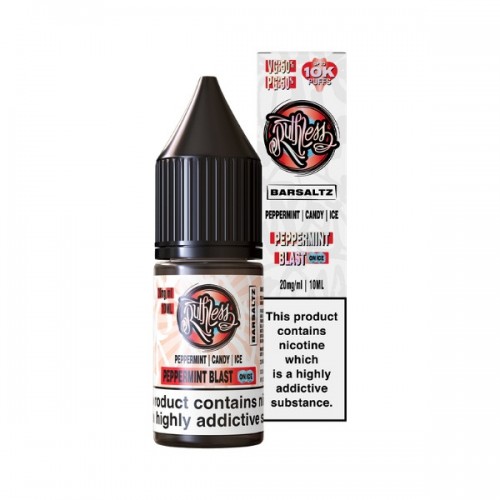 Ruthless Bar Saltz - Nic Salt - Peppermint Blast On Ice [20MG]