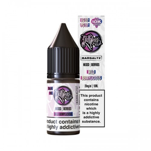 Ruthless Bar Saltz - Nic Salt - Wild Berrylicious [10MG]