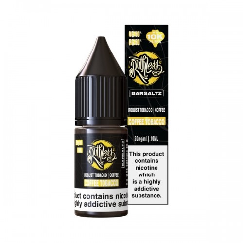 Ruthless Classic Bar Saltz - Nic Salt - Coffee Tobacco [20MG]