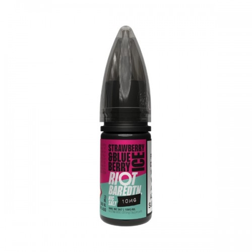 Riot - Nic Salt - Bar Edtn - Strawberry & Blueberry Ice [10MG]