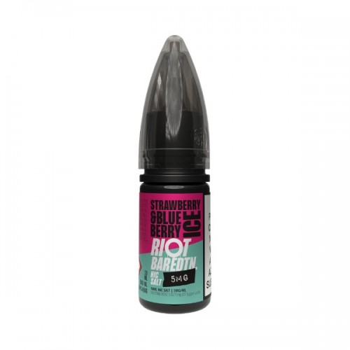 Riot - Nic Salt - Bar Edtn - Strawberry & Blueberry Ice [5MG]