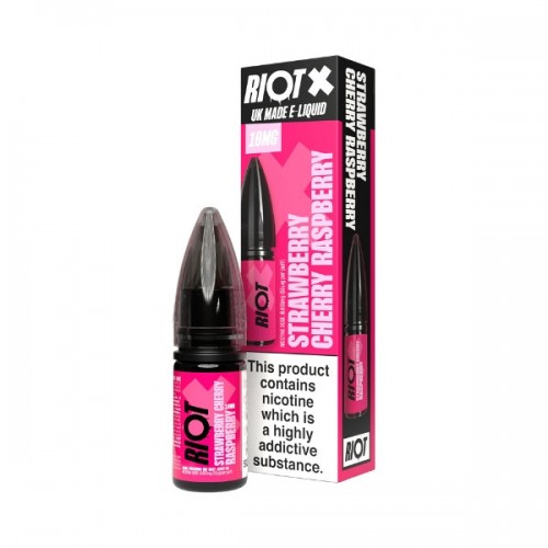 Riot - Nic Salt - X - Strawberry, Cherry & Raspberry [10MG]