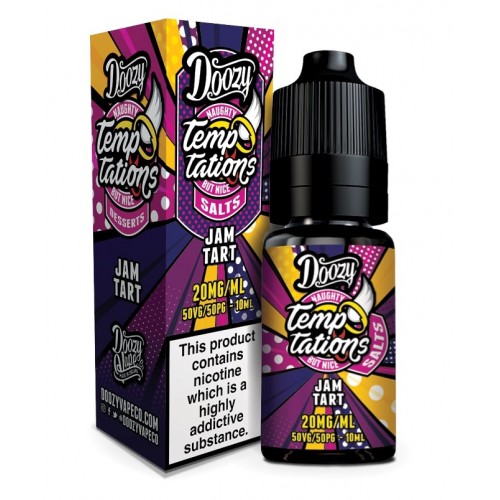 Doozy Vape - Temptations Salts - Jam Tart [10mg]