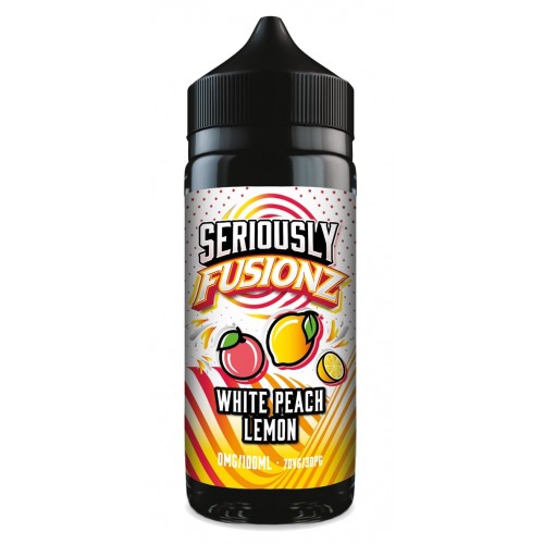 Doozy Vape - Seriously Fusionz - 100ml - White Peach Lemon Doozy Vape - Seriously Fusionz - 100ml - White Peach Lemon