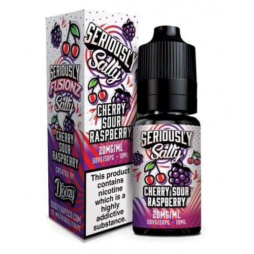 Doozy Vape - Seriously Salty Fusionz [Cherry Sour Raspberry 05mg]