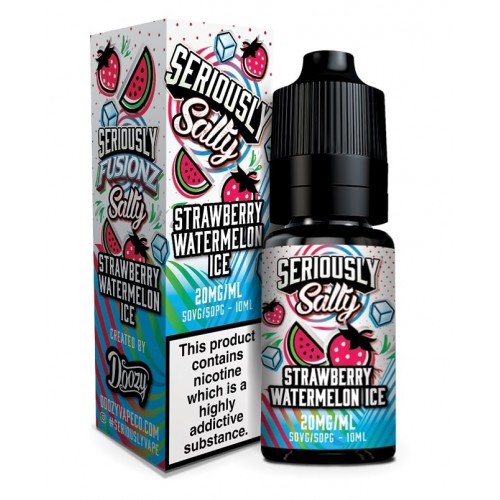 Doozy Vape - Seriously Salty Fusionz - Strawberry Watermelon Ice [05mg]