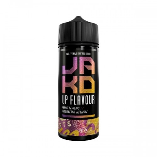JAKD - 100ml - Unreal Desserts - Passionfruit Meringue JAKD - 100ml - Unreal Desserts - Passionfruit Meringue