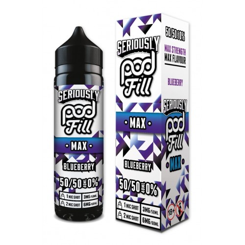 Doozy Vape - Seriously Pod Fill Max - 40ml - Blueberry [50/50]