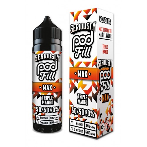 Doozy Vape - Seriously Pod Fill Max - 40ml - Triple Mango [50/50]