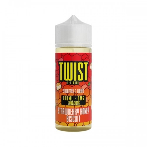Twist - 100ml - Strawberry Honey Biscuit Twist - 100ml - Strawberry Honey Biscuit