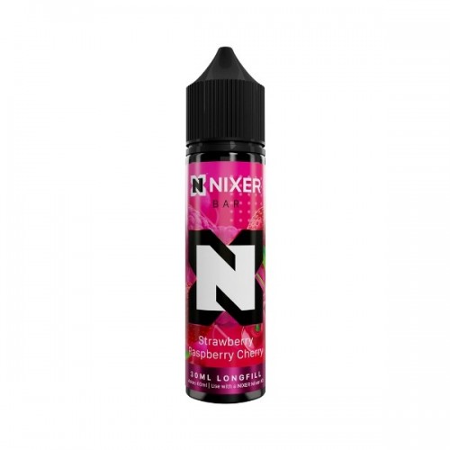 Nixer - 30ml - Strawberry Cherry Raspberry - Longfill Nixer - 30ml - Strawberry Cherry Raspberry - Longfill