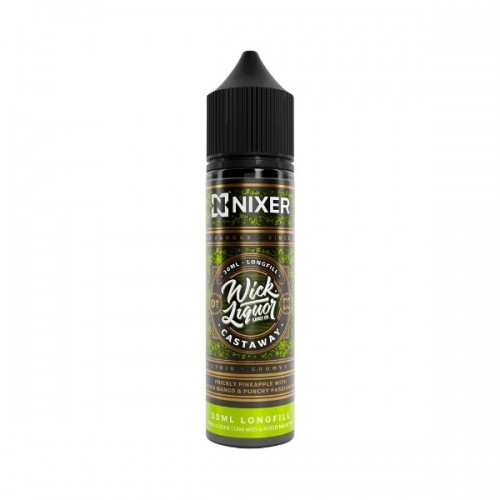 Nixer X Wick Liquor - 30ml - Castaway - Longfill Nixer X Wick Liquor - 30ml - Castaway - Longfill