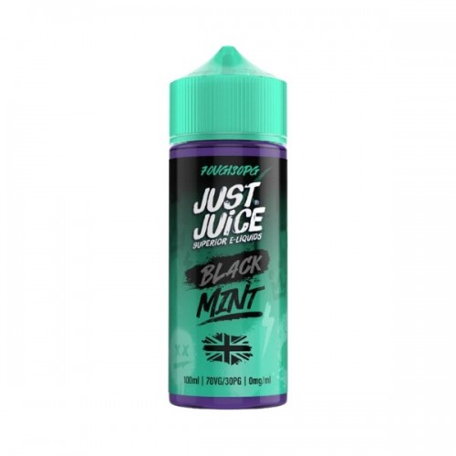 Just Juice Mint - 100ml - Black Just Juice Mint - 100ml - Black