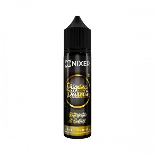 Nixer X Dripping Desserts - 30ml - Butterscotch & Custard - Longfill