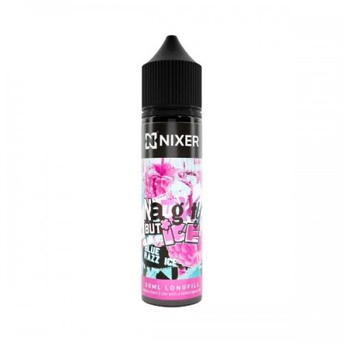 Nixer X Naughty but Ice - 30ml - Blue Razz Ice - Longfill