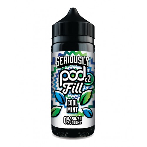Doozy Vape - Seriously Pod Fill 2 - 100ml [Cool Mint]