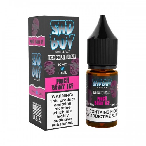 Sadboy V2 - Nic Salt - Punch Berry Ice [10MG]