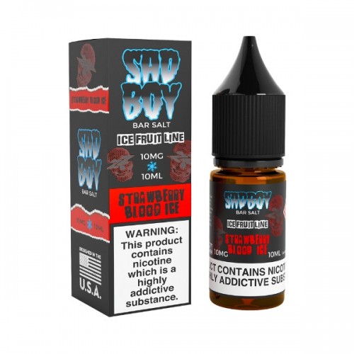 Sadboy V2 - Nic Salt - Strawberry Blood Ice [10MG]