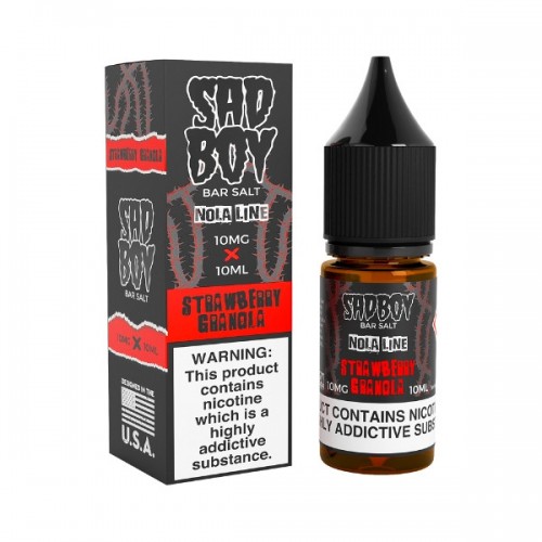 Sadboy V2 - Nic Salt - Strawberry Granola [10MG]