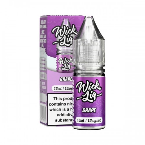 Wick Liq Bar Juice - Nic Salt - Grape [10MG]