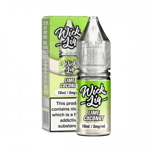 Wick Liq Bar Juice - Nic Salt - Lime Coconut [5MG]