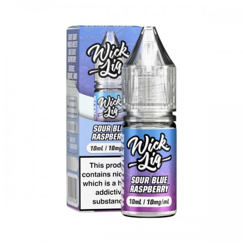 Wick Liq Bar Juice - Nic Salt - Sour Blue Raspberry [10MG]