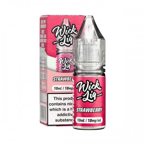 Wick Liq Bar Juice - Nic Salt - Strawberry [10MG]