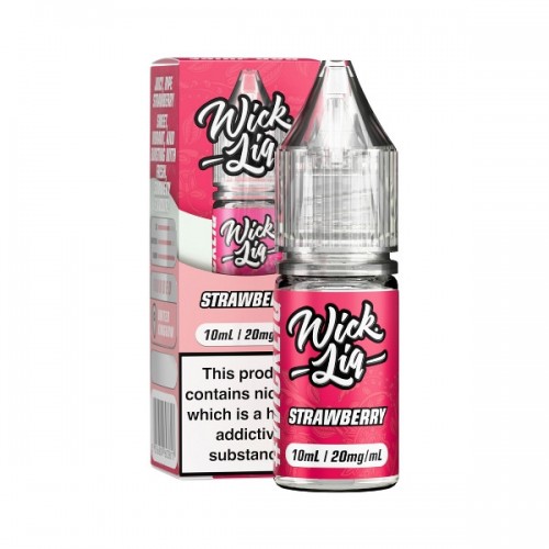 Wick Liq Bar Juice - Nic Salt - Strawberry [20MG]