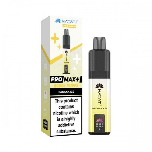 Hayati Pro Max+ 6000+ - Pod Kit [Banana Ice]