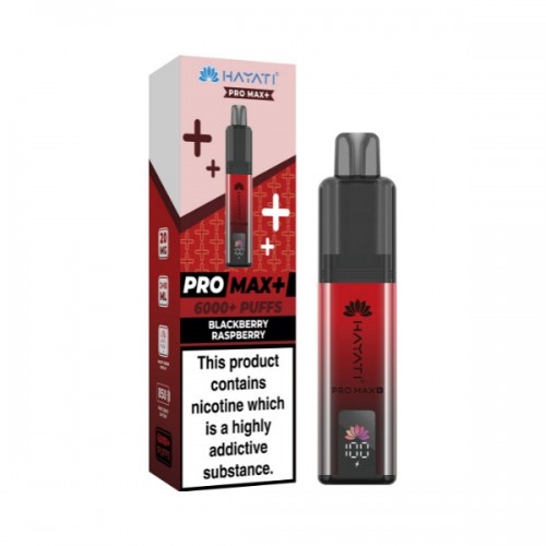 Hayati Pro Max+ 6000+ - Pod Kit [Blackberry Raspberry]