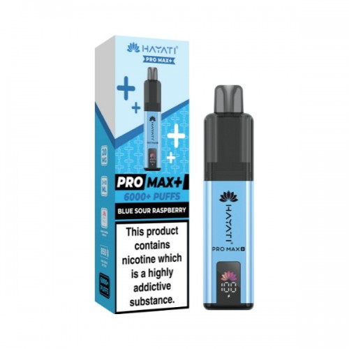 Hayati Pro Max+ 6000+ - Pod Kit [Blue Sour Raspberry]