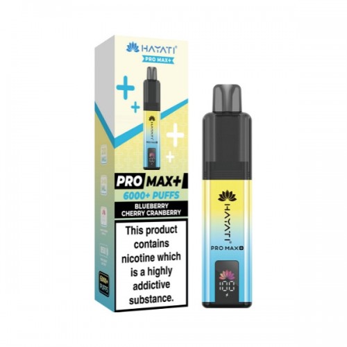 Hayati Pro Max+ 6000+ - Pod Kit [Blueberry Cherry Cranberry]