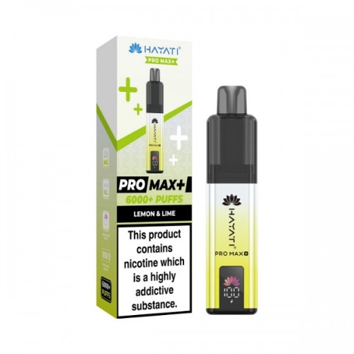 Hayati Pro Max+ 6000+ - Pod Kit [Lemon & Lime]