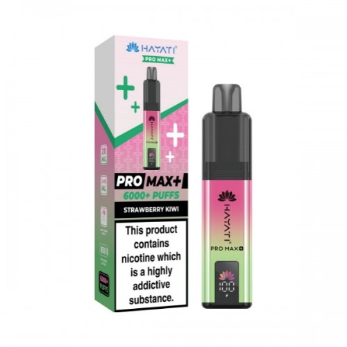 Hayati Pro Max+ 6000+ - Pod Kit [Strawberry Kiwi]