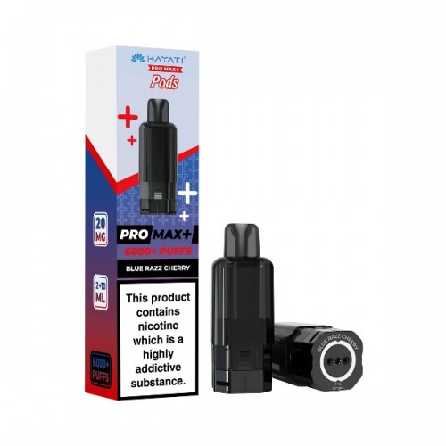 Hayati Pro Max+ Replacement - Pod [Blue Razz Cherry]