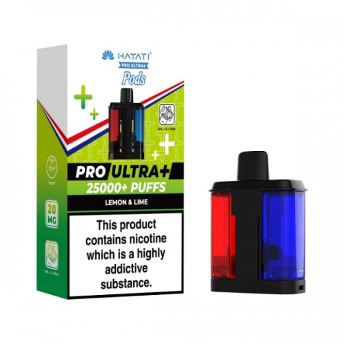 Hayati Pro Ultra+ Replacement - Pod [Lemon & Lime]